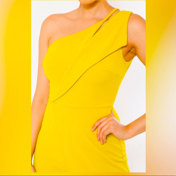 One shoulder jumpsuit - Picture 2 of 3